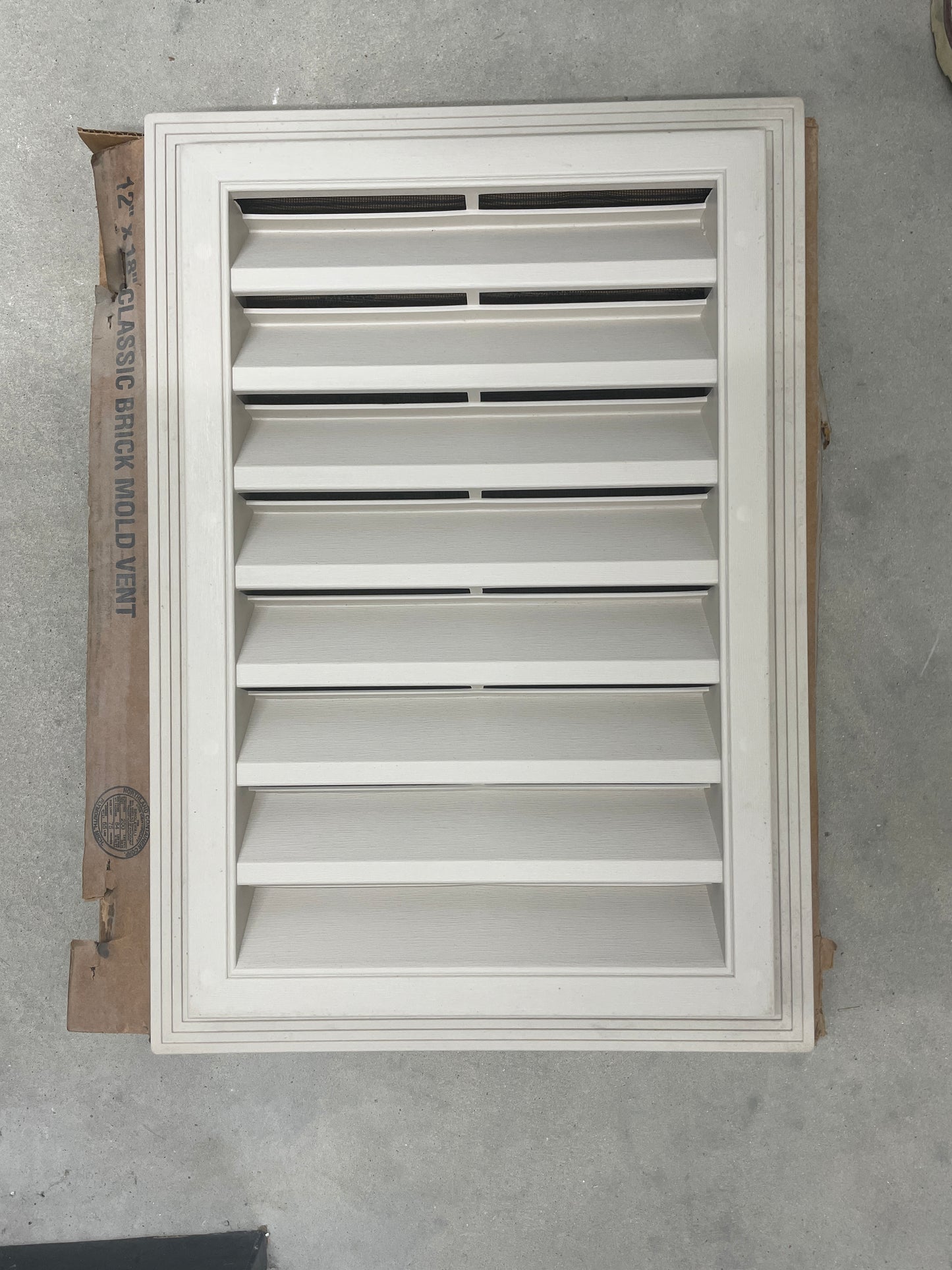 Almond Exterior Wall Vent